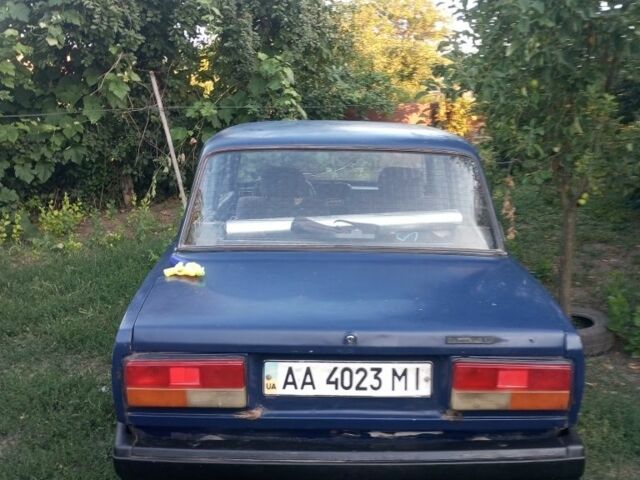 Синий ВАЗ 2107, объемом двигателя 1 л и пробегом 510 тыс. км за 14000 $, фото 4 на Automoto.ua