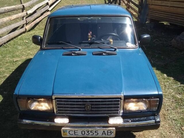 Синий ВАЗ 2107, объемом двигателя 0 л и пробегом 40 тыс. км за 750 $, фото 1 на Automoto.ua
