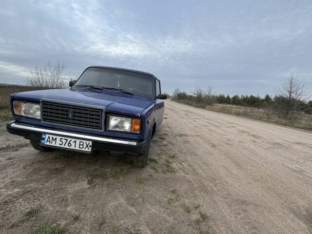 Синий ВАЗ 2107, объемом двигателя 1.5 л и пробегом 3 тыс. км за 714 $, фото 5 на Automoto.ua