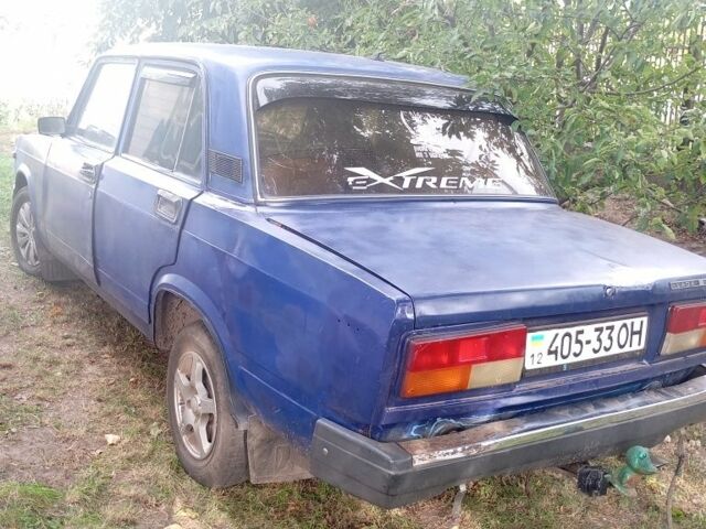 Синій ВАЗ 2107, об'ємом двигуна 0 л та пробігом 90 тис. км за 486 $, фото 2 на Automoto.ua
