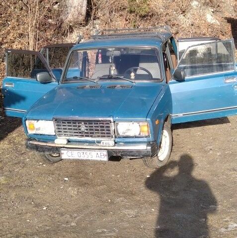 Синий ВАЗ 2107, объемом двигателя 0 л и пробегом 40 тыс. км за 750 $, фото 4 на Automoto.ua
