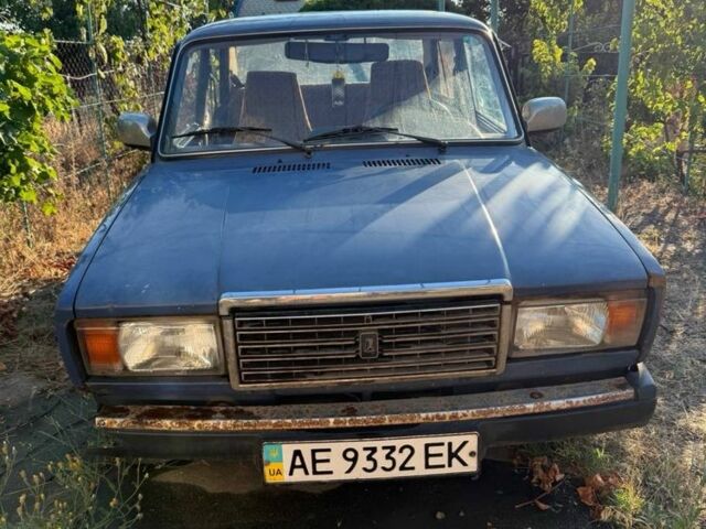 Синій ВАЗ 2107, об'ємом двигуна 1.6 л та пробігом 170 тис. км за 800 $, фото 1 на Automoto.ua