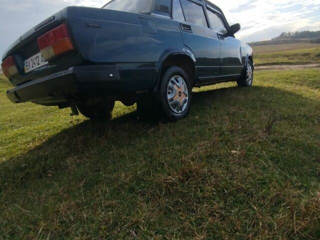 Синий ВАЗ 2107, объемом двигателя 1.5 л и пробегом 346 тыс. км за 1066 $, фото 2 на Automoto.ua