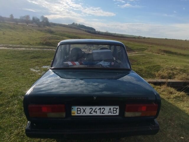 Синий ВАЗ 2107, объемом двигателя 1.5 л и пробегом 346 тыс. км за 1066 $, фото 4 на Automoto.ua