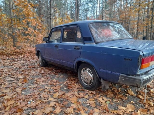 Синий ВАЗ 2107, объемом двигателя 1.6 л и пробегом 33 тыс. км за 1000 $, фото 1 на Automoto.ua