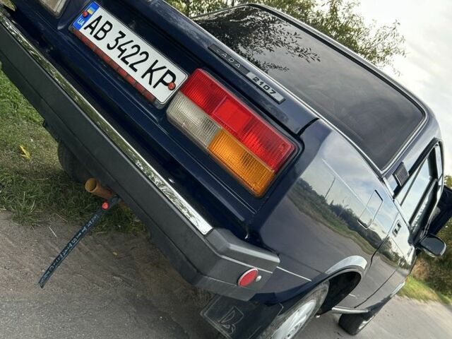 Синий ВАЗ 2107, объемом двигателя 1.5 л и пробегом 67 тыс. км за 2100 $, фото 6 на Automoto.ua