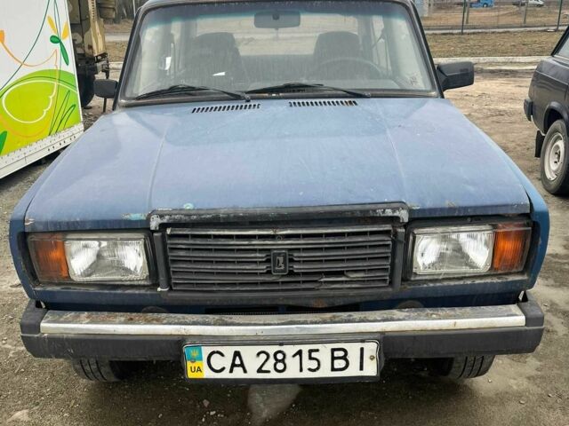 Синий ВАЗ 2107, объемом двигателя 1.5 л и пробегом 272 тыс. км за 20800 $, фото 1 на Automoto.ua