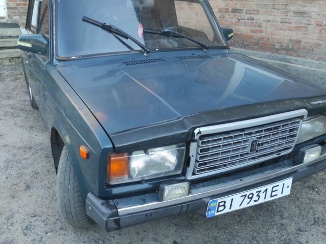 Синий ВАЗ 2107, объемом двигателя 1.5 л и пробегом 59 тыс. км за 1329 $, фото 5 на Automoto.ua
