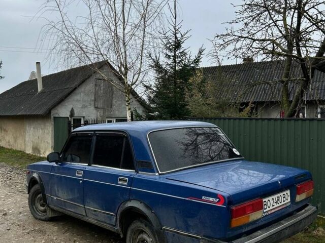 Синій ВАЗ 2107, об'ємом двигуна 1.5 л та пробігом 20 тис. км за 850 $, фото 3 на Automoto.ua