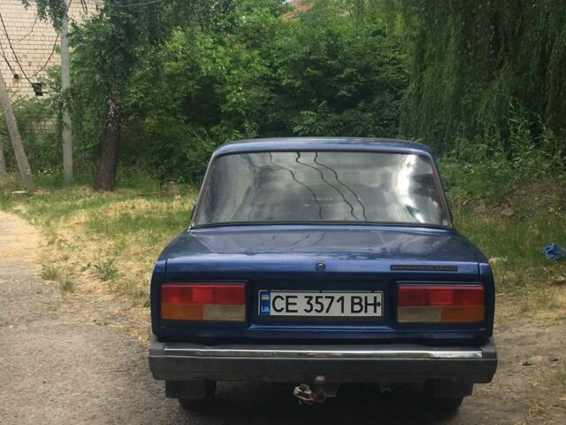 Синий ВАЗ 2107, объемом двигателя 1.5 л и пробегом 1 тыс. км за 1000 $, фото 3 на Automoto.ua