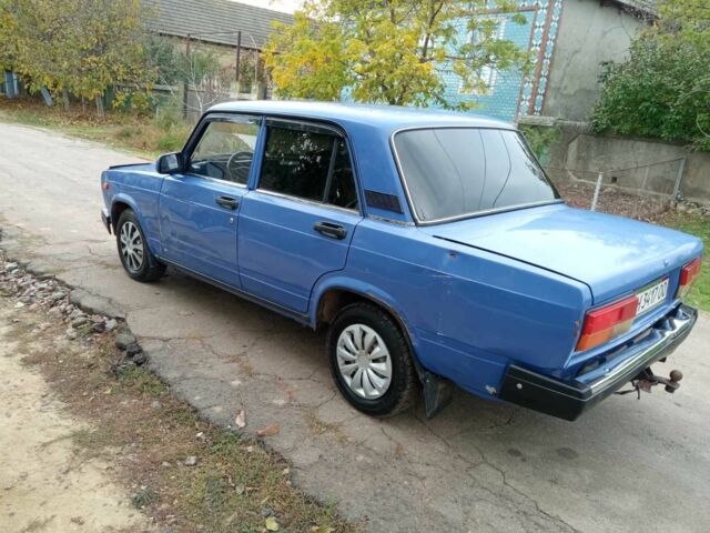 Синий ВАЗ 2107, объемом двигателя 1.5 л и пробегом 90 тыс. км за 850 $, фото 5 на Automoto.ua