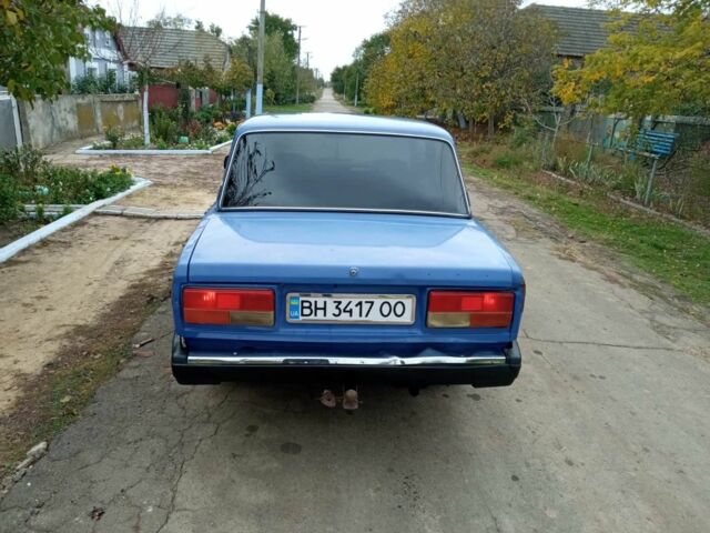 Синий ВАЗ 2107, объемом двигателя 1.5 л и пробегом 90 тыс. км за 850 $, фото 3 на Automoto.ua