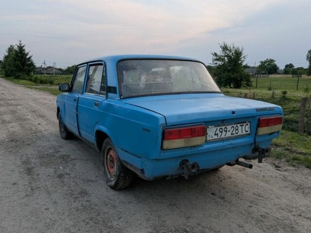 Синий ВАЗ 2107, объемом двигателя 0 л и пробегом 95 тыс. км за 156 $, фото 1 на Automoto.ua