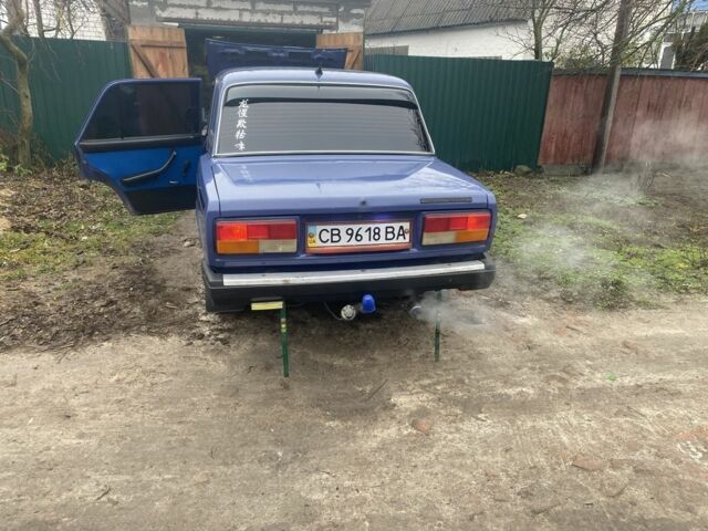 Синій ВАЗ 2107, об'ємом двигуна 0 л та пробігом 3 тис. км за 1300 $, фото 2 на Automoto.ua