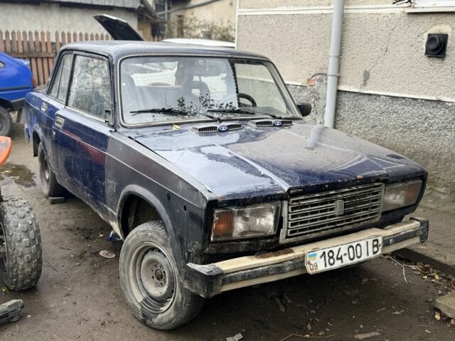 Синий ВАЗ 2107, объемом двигателя 0 л и пробегом 80 тыс. км за 355 $, фото 1 на Automoto.ua