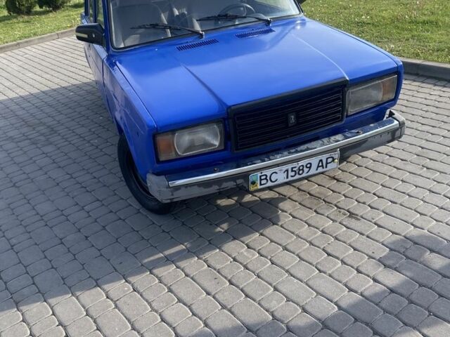 Синий ВАЗ 2107, объемом двигателя 1.5 л и пробегом 2 тыс. км за 20000 $, фото 1 на Automoto.ua