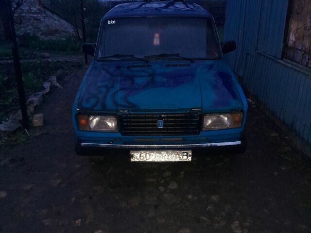 Синий ВАЗ 2107, объемом двигателя 1.5 л и пробегом 777 тыс. км за 357 $, фото 7 на Automoto.ua
