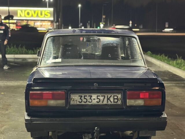 Синій ВАЗ 2107, об'ємом двигуна 1.6 л та пробігом 1 тис. км за 620 $, фото 1 на Automoto.ua