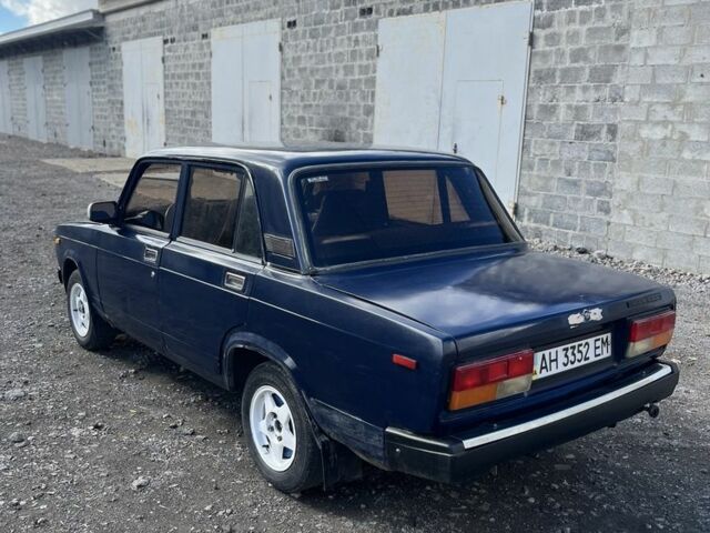 Синий ВАЗ 2107, объемом двигателя 1.2 л и пробегом 92 тыс. км за 672 $, фото 3 на Automoto.ua