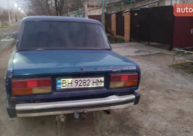 Синий ВАЗ 2107, объемом двигателя 1.3 л и пробегом 63 тыс. км за 700 $, фото 1 на Automoto.ua