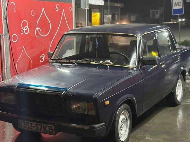 Синій ВАЗ 2107, об'ємом двигуна 1.6 л та пробігом 1 тис. км за 620 $, фото 2 на Automoto.ua