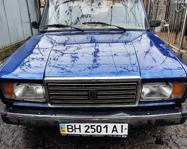 Синій ВАЗ 2107, об'ємом двигуна 1.45 л та пробігом 190 тис. км за 950 $, фото 3 на Automoto.ua