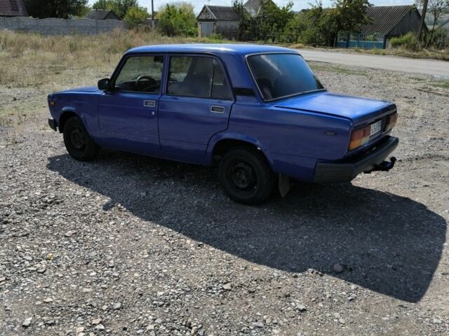 Синій ВАЗ 2107, об'ємом двигуна 1.3 л та пробігом 94 тис. км за 904 $, фото 2 на Automoto.ua