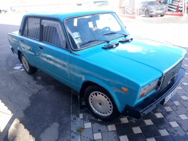 Синий ВАЗ 2107, объемом двигателя 0 л и пробегом 1 тыс. км за 700 $, фото 1 на Automoto.ua