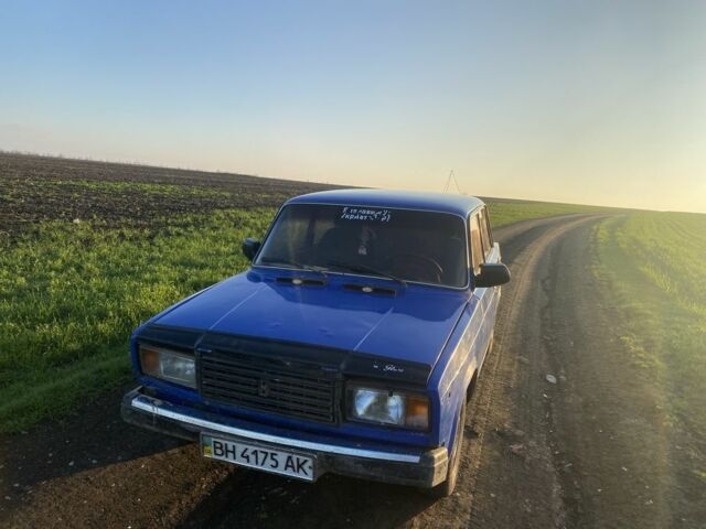 Синий ВАЗ 2107, объемом двигателя 1.6 л и пробегом 3 тыс. км за 1000 $, фото 5 на Automoto.ua