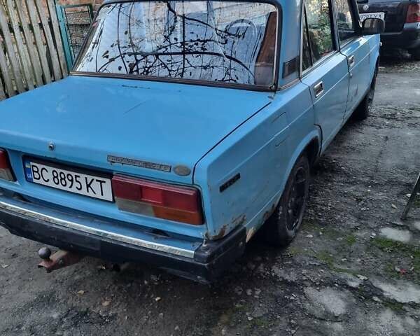 Синий ВАЗ 2107, объемом двигателя 1.5 л и пробегом 120 тыс. км за 600 $, фото 3 на Automoto.ua