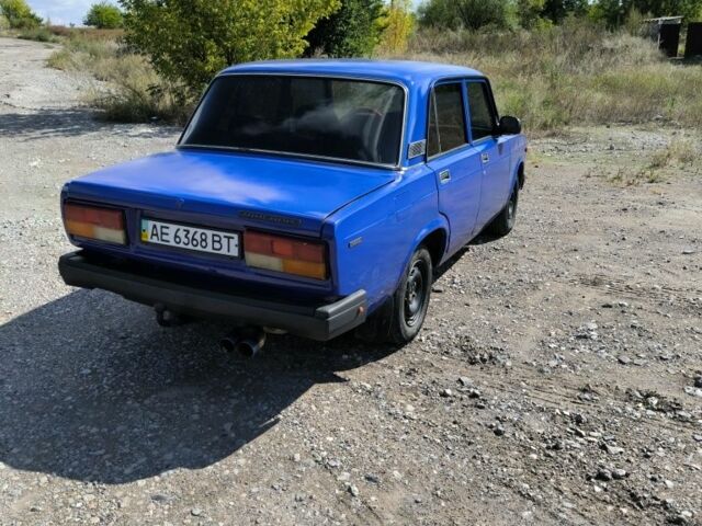 Синій ВАЗ 2107, об'ємом двигуна 1.3 л та пробігом 94 тис. км за 904 $, фото 4 на Automoto.ua