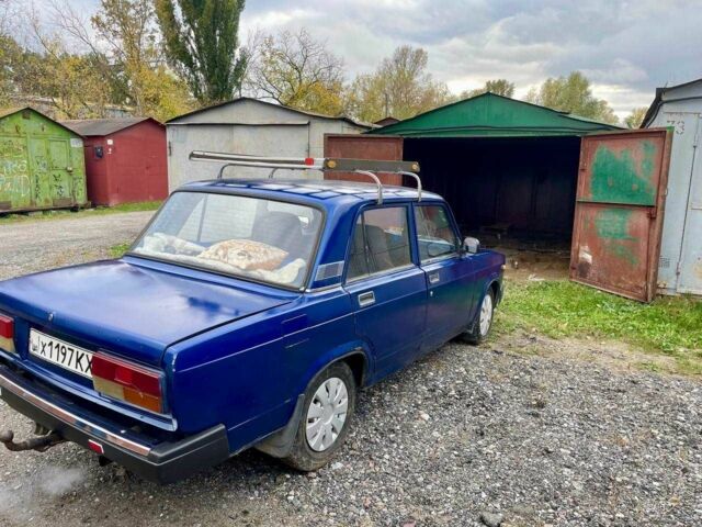 Синий ВАЗ 2107, объемом двигателя 1.5 л и пробегом 140 тыс. км за 700 $, фото 5 на Automoto.ua