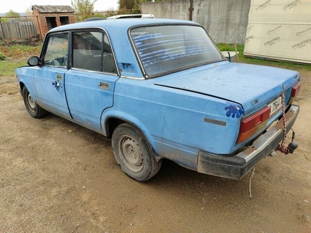 Синий ВАЗ 2107, объемом двигателя 0 л и пробегом 200 тыс. км за 359 $, фото 6 на Automoto.ua