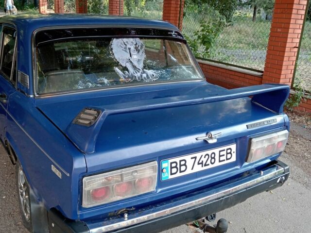 Синий ВАЗ 2107, объемом двигателя 1.5 л и пробегом 3 тыс. км за 1300 $, фото 1 на Automoto.ua