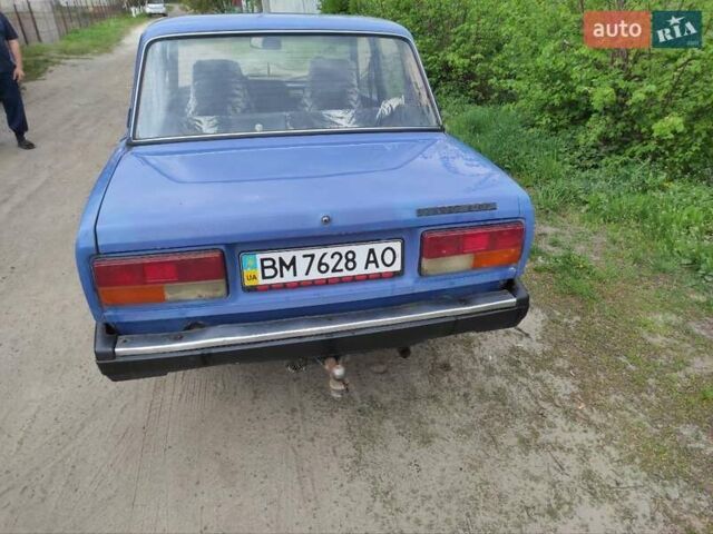 Синій ВАЗ 2107, об'ємом двигуна 1.29 л та пробігом 90 тис. км за 1000 $, фото 3 на Automoto.ua