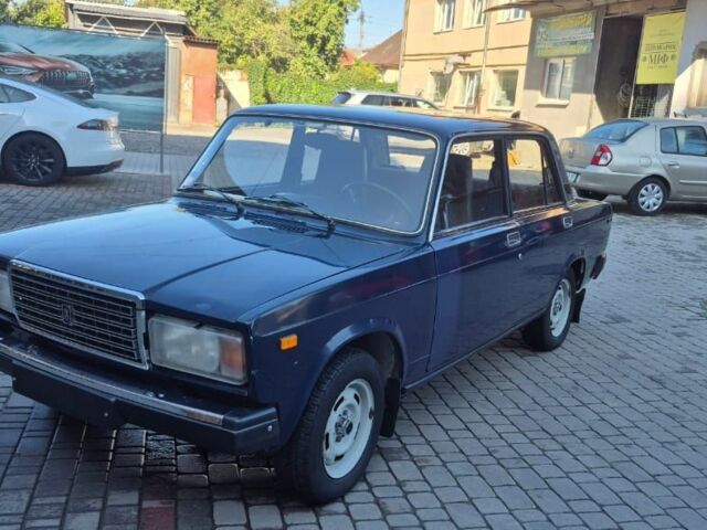 Синий ВАЗ 2107, объемом двигателя 1.5 л и пробегом 27 тыс. км за 1850 $, фото 1 на Automoto.ua