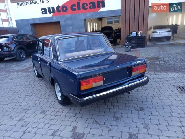 Синій ВАЗ 2107, об'ємом двигуна 1.5 л та пробігом 27 тис. км за 2950 $, фото 81 на Automoto.ua