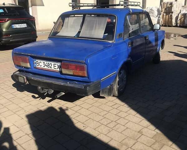 Синий ВАЗ 2107, объемом двигателя 1.3 л и пробегом 300 тыс. км за 900 $, фото 3 на Automoto.ua