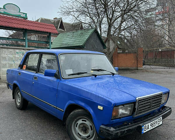 Синий ВАЗ 2107, объемом двигателя 1.45 л и пробегом 38 тыс. км за 1000 $, фото 3 на Automoto.ua