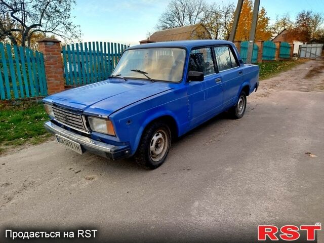 Синій ВАЗ 2107, об'ємом двигуна 1.5 л та пробігом 72 тис. км за 500 $, фото 8 на Automoto.ua