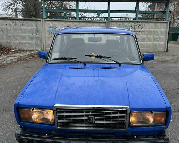 Синий ВАЗ 2107, объемом двигателя 1.45 л и пробегом 38 тыс. км за 1000 $, фото 11 на Automoto.ua