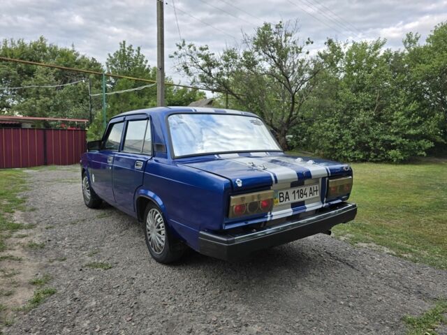 Синий ВАЗ 2107, объемом двигателя 1.5 л и пробегом 99 тыс. км за 721 $, фото 7 на Automoto.ua