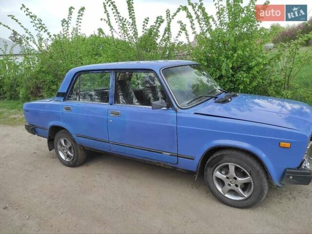 Синій ВАЗ 2107, об'ємом двигуна 1.29 л та пробігом 90 тис. км за 1000 $, фото 1 на Automoto.ua