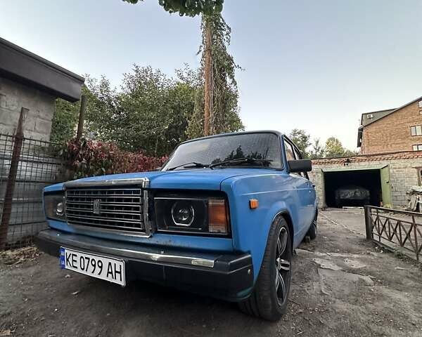 ВАЗ 2107 1986 у Дніпро (Дніпропетровську) на Automoto.ua Синій ВАЗ 2107, об'ємом двигуна 1.29 л та пробігом 100 тис. км за 1650 $, фото 7 на Automoto.ua
