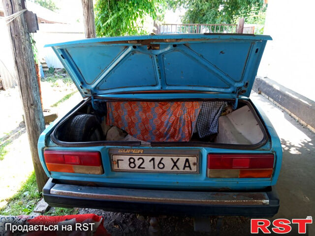 Синий ВАЗ 2107, объемом двигателя 1.3 л и пробегом 0 тыс. км за 600 $, фото 1 на Automoto.ua