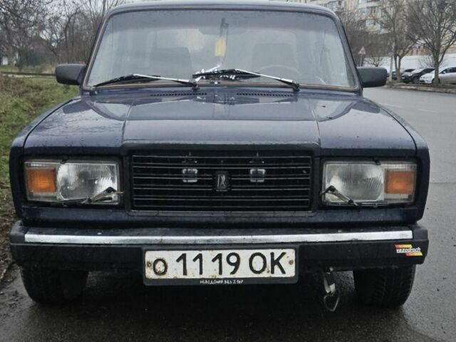 Синій ВАЗ 2107, об'ємом двигуна 0 л та пробігом 100 тис. км за 947 $, фото 1 на Automoto.ua