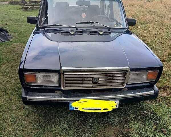 Синій ВАЗ 2107, об'ємом двигуна 1.3 л та пробігом 200 тис. км за 900 $, фото 3 на Automoto.ua