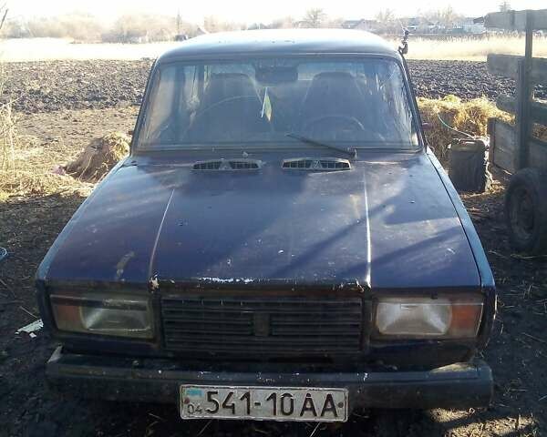Синий ВАЗ 2107, объемом двигателя 0 л и пробегом 354 тыс. км за 478 $, фото 6 на Automoto.ua