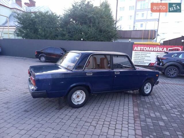 Синій ВАЗ 2107, об'ємом двигуна 1.5 л та пробігом 27 тис. км за 2950 $, фото 75 на Automoto.ua