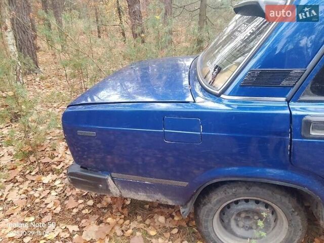 Синий ВАЗ 2107, объемом двигателя 1.3 л и пробегом 303 тыс. км за 595 $, фото 9 на Automoto.ua